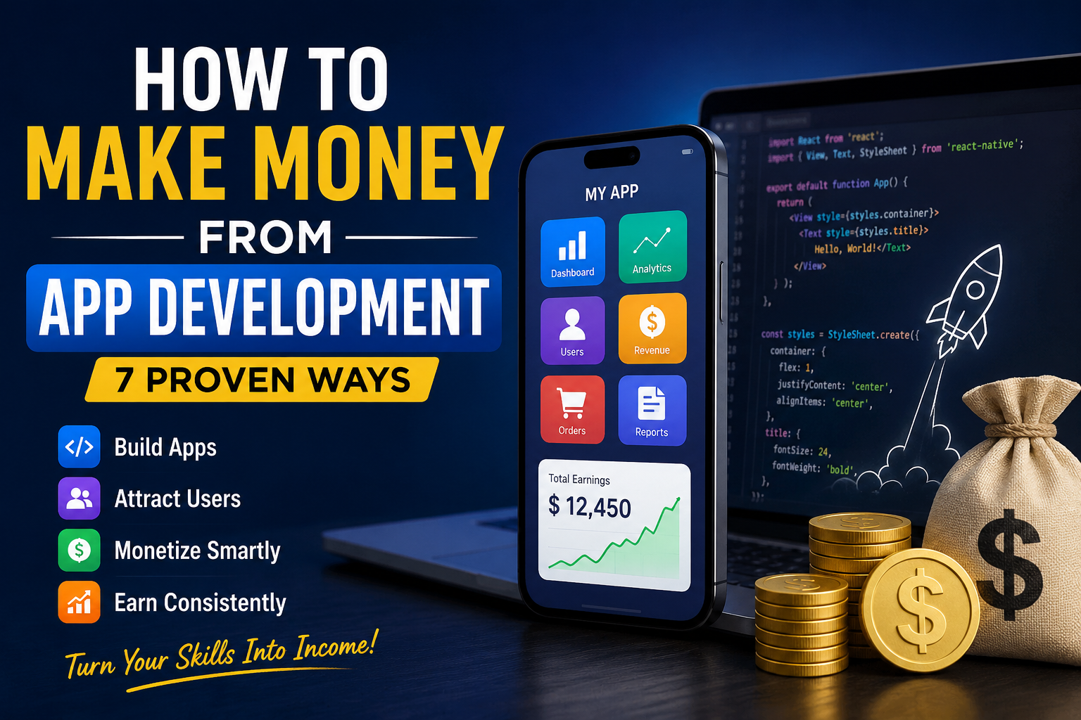How to Make Money From App Development