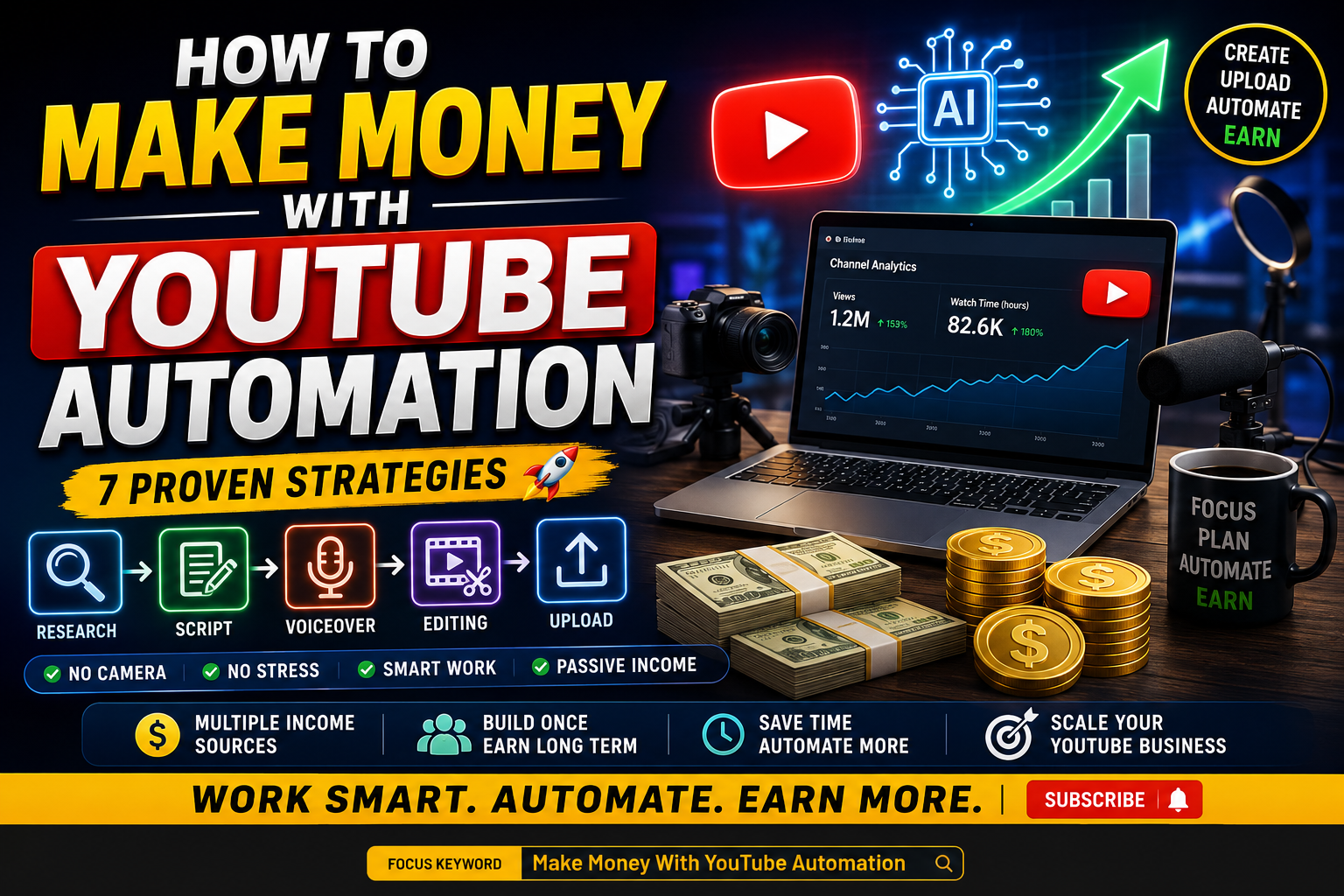 Make money with YouTube automation