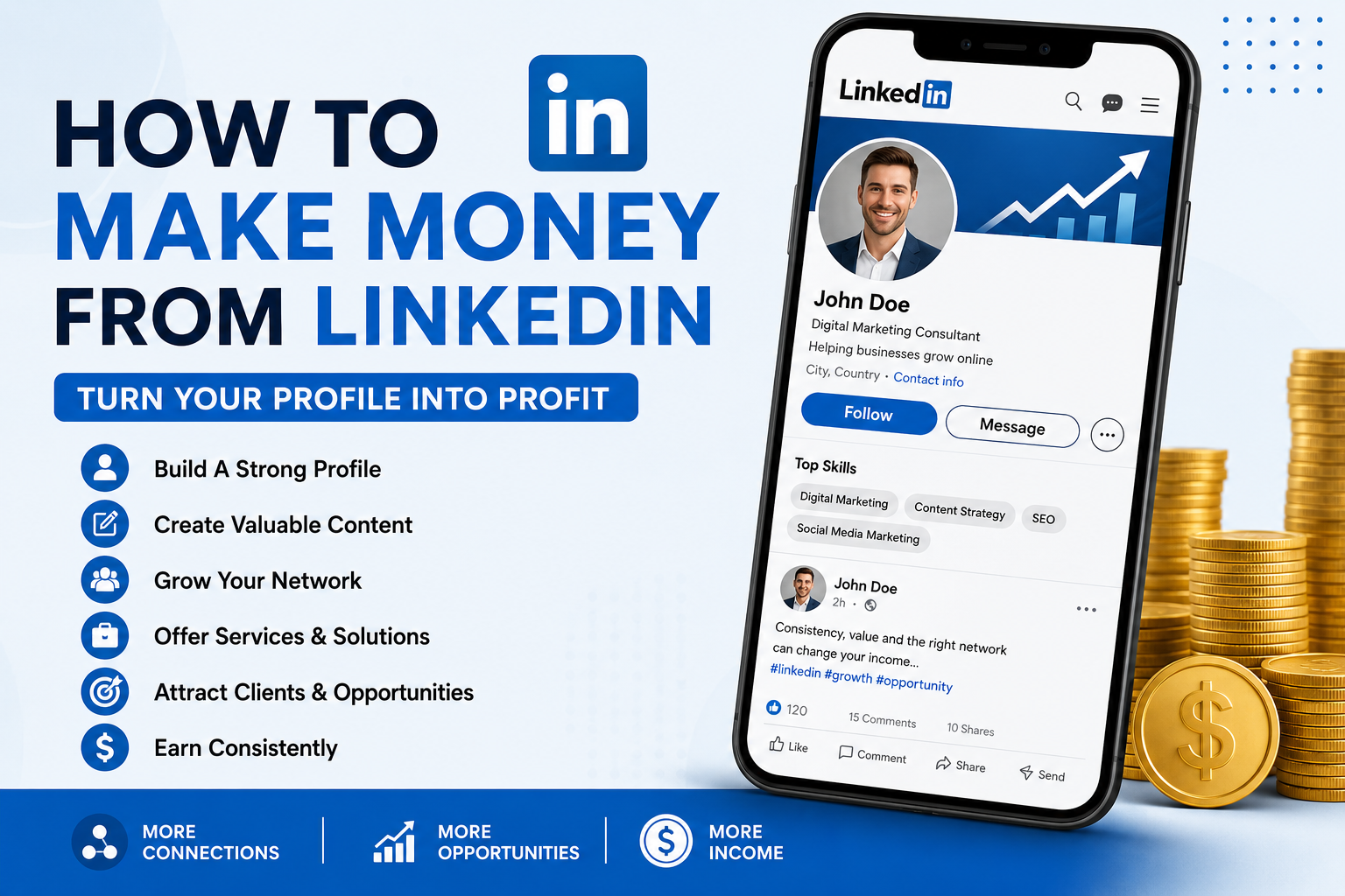 How to Make Money From LinkedIn