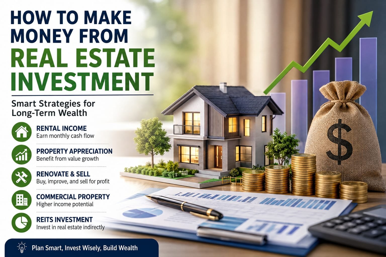 How to Make Money from Real Estate Investment