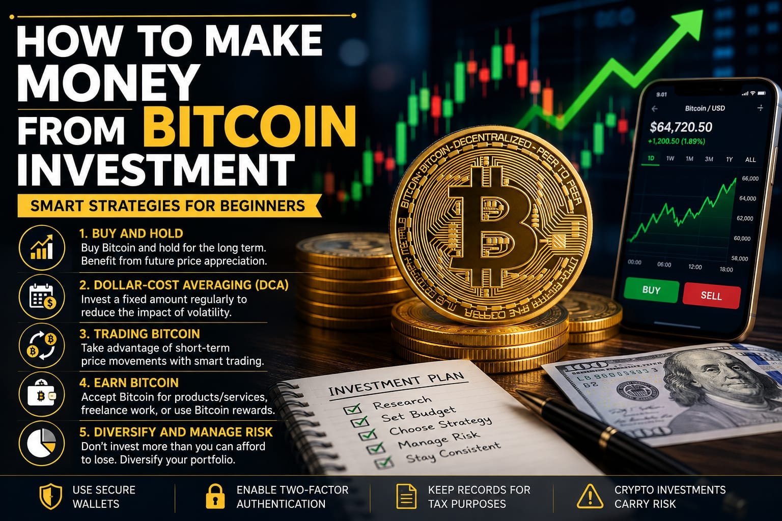 How to Earn Money from Bitcoin Investment