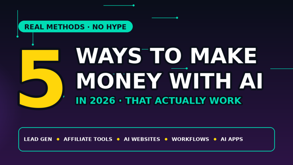 make money with AI